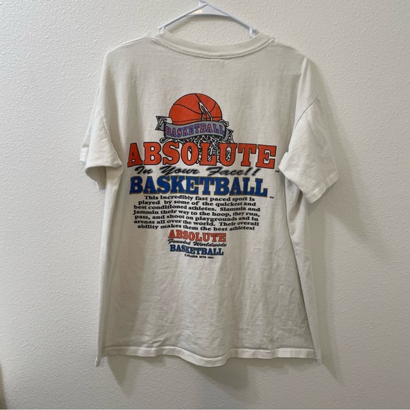 Tennessee river Other - Absolute basketball 1994 graphic t shirt white vintage large